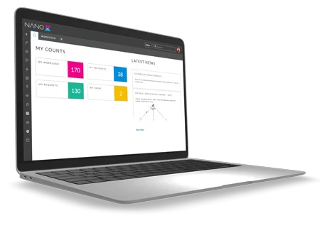 Alemba Service Manager Nano Interface