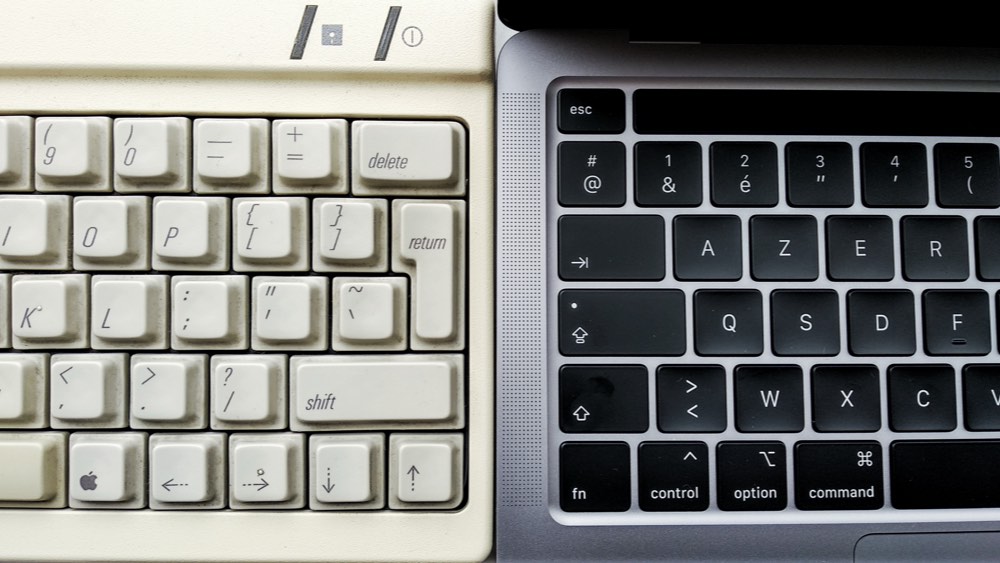 Old vs new technology