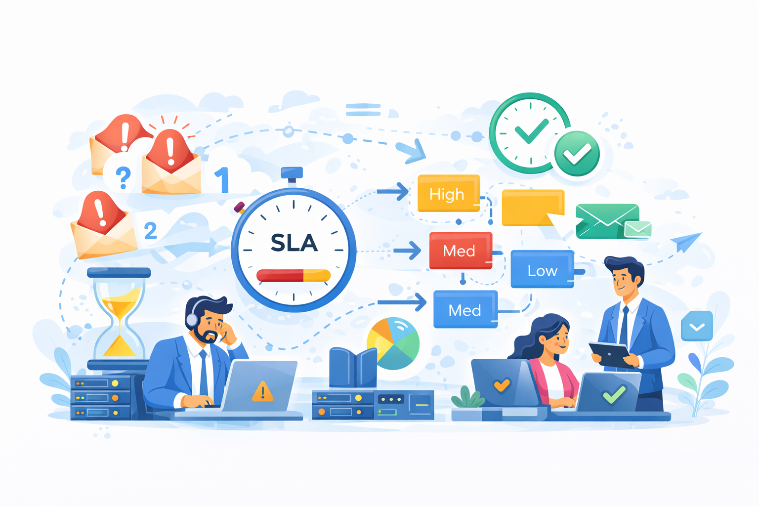 Alemba Service Manager workflow on iMac
