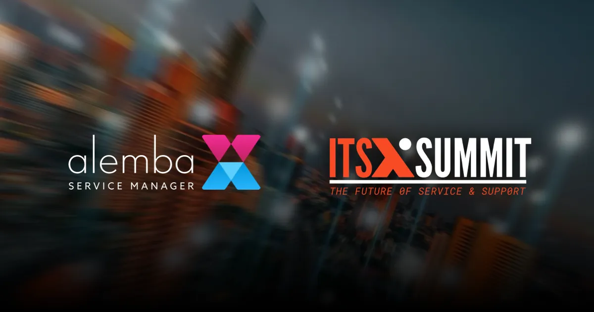 Join Alemba at ITSX Summit 2026 – Smarter Service Management in Action