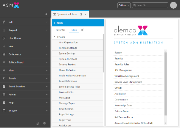 Alemba Service Manager New Styling