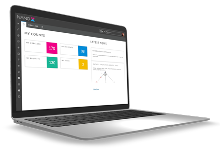Alemba Service Manager Nano Interface