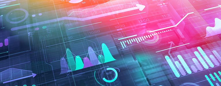 Colourful KPI Graphs